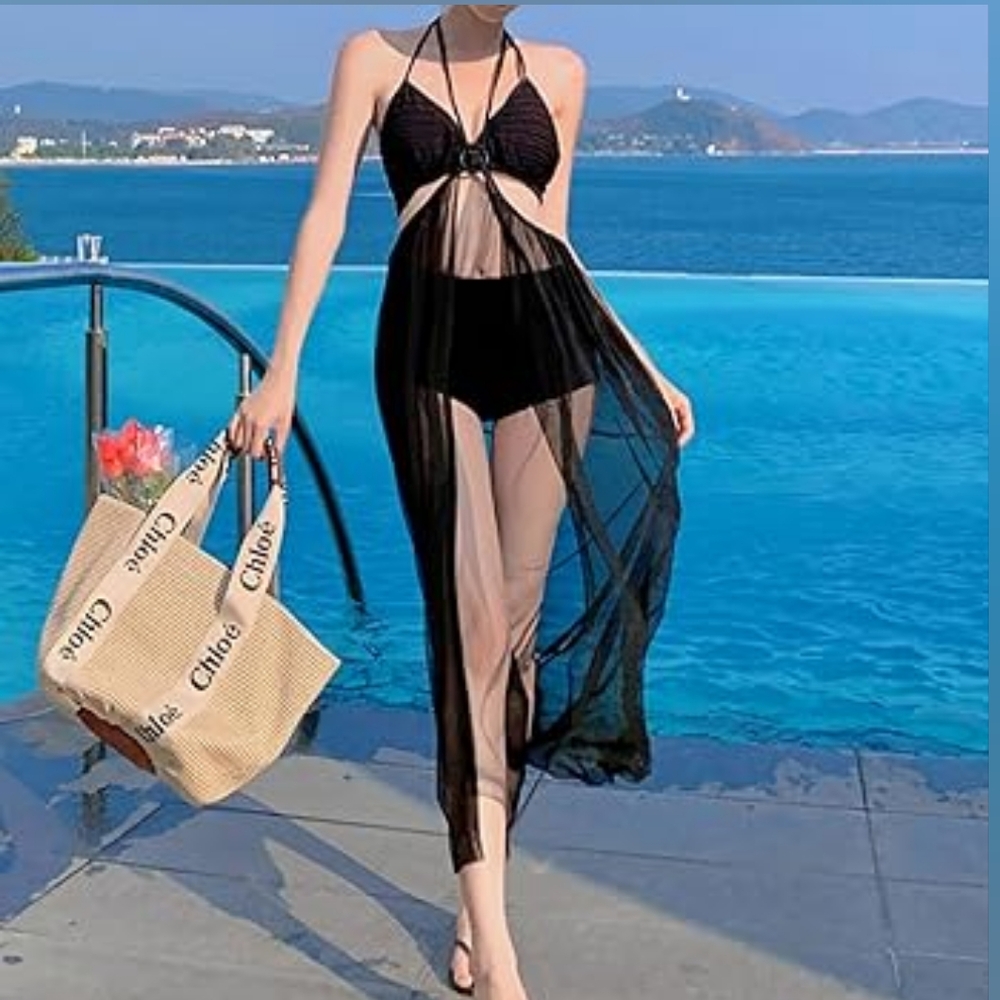 Free With Purchase NWT Black Bikini Swimsuit Set (S)